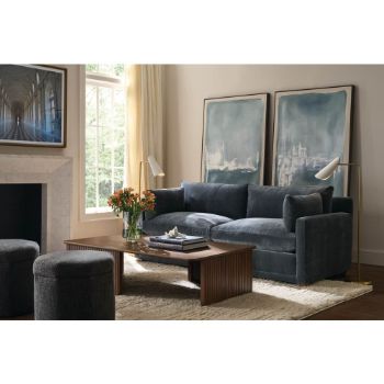 Quick Ship Sylvie 88 inch Sofa - Room Setting