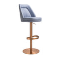 Maven Performance Vegan Leather Adjustable Swivel Stool in Lavender
