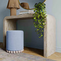 Opus Cream Capiz Shell Console Table