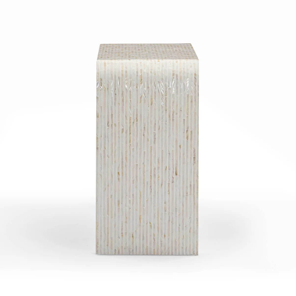 Opus Cream Capiz Shell Console Table